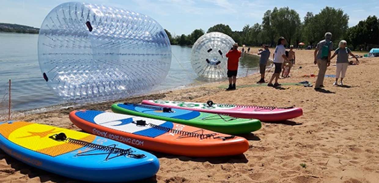 Sommer-Action am Seezentrum Wald
